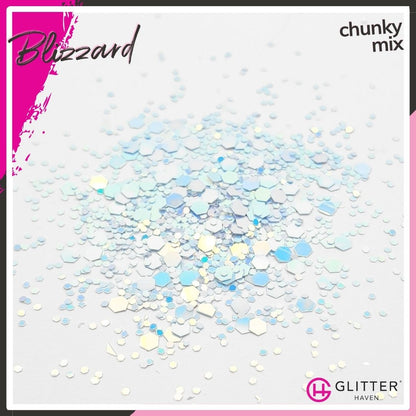 Blizzard Chunky Mix Traditional Glitter