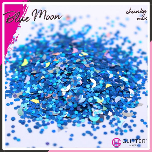 Blue Moon Chunky Mix Traditional Glitter