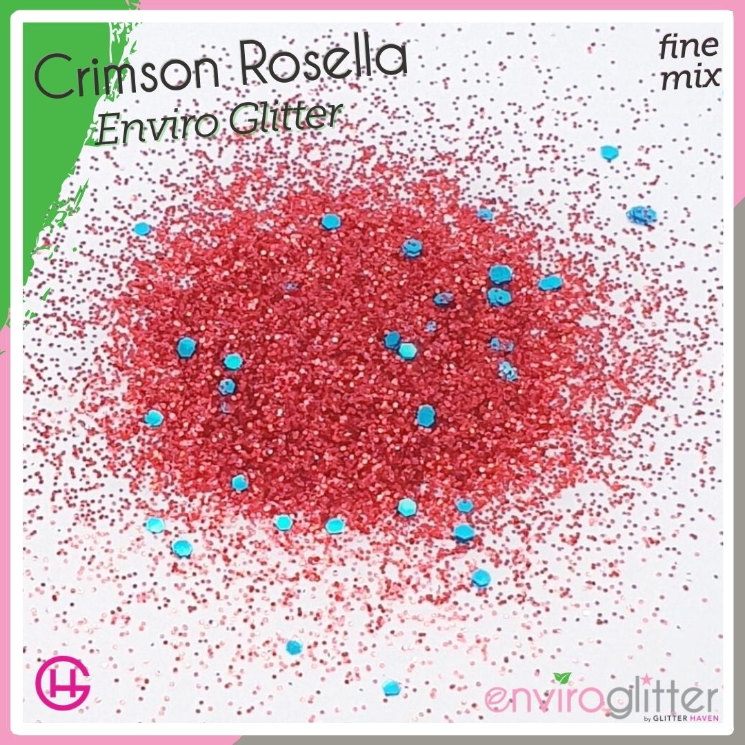 Crimson Rosella 🍃 Enviro Glitter