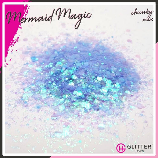 Mermaid Magic Chunky Mix Traditional Glitter