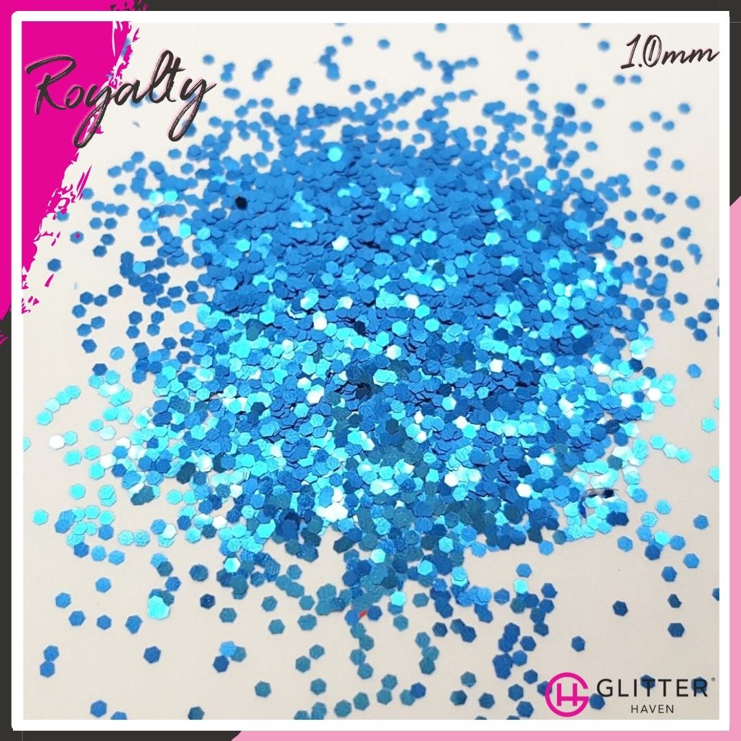 Royalty 1.0mm hex Traditional Glitter