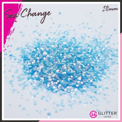 Sea Change 1.0mm hex Traditional Glitter