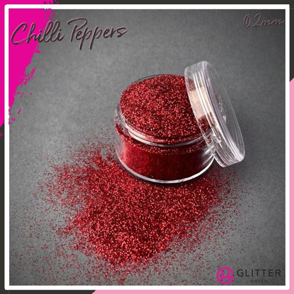 Chilli Peppers Traditional Glitter